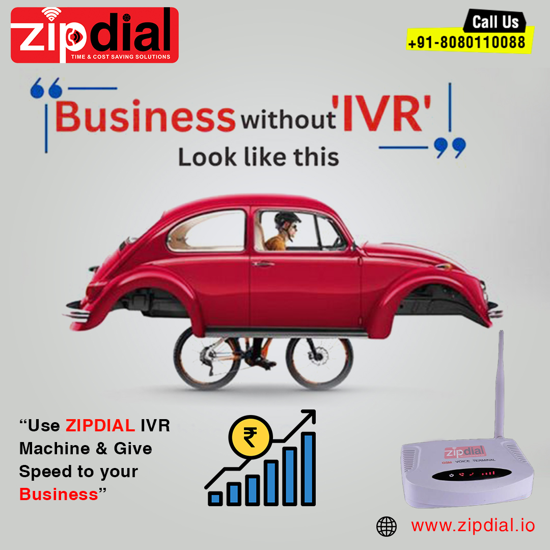 Zipdial IVR, Auto Dialer, OBD and Voice Call Machine