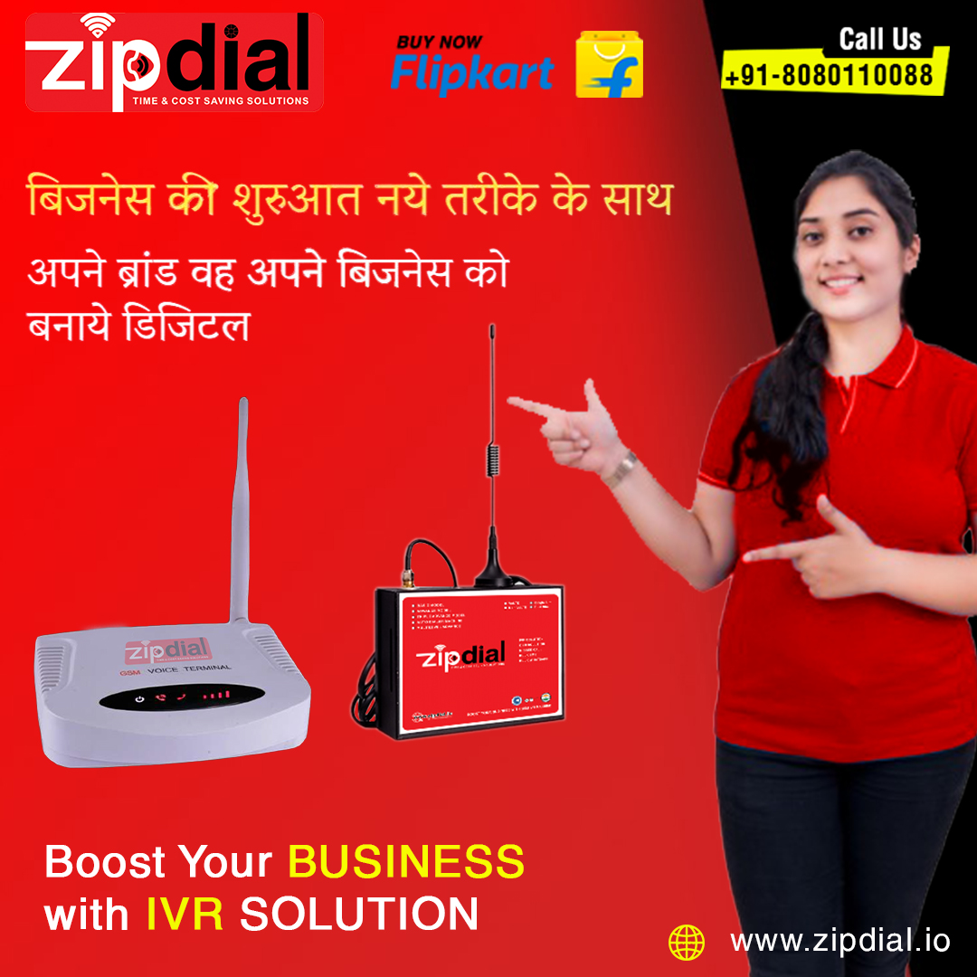 Zipdial IVR, Auto Dialer, OBD and Voice Call Machine