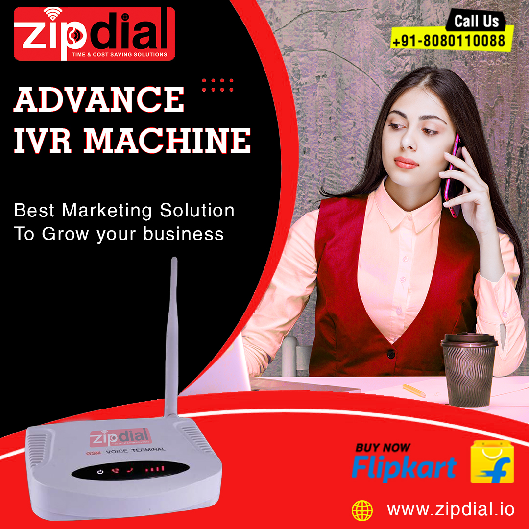 Zipdial IVR, Auto Dialer, OBD and Voice Call Machine