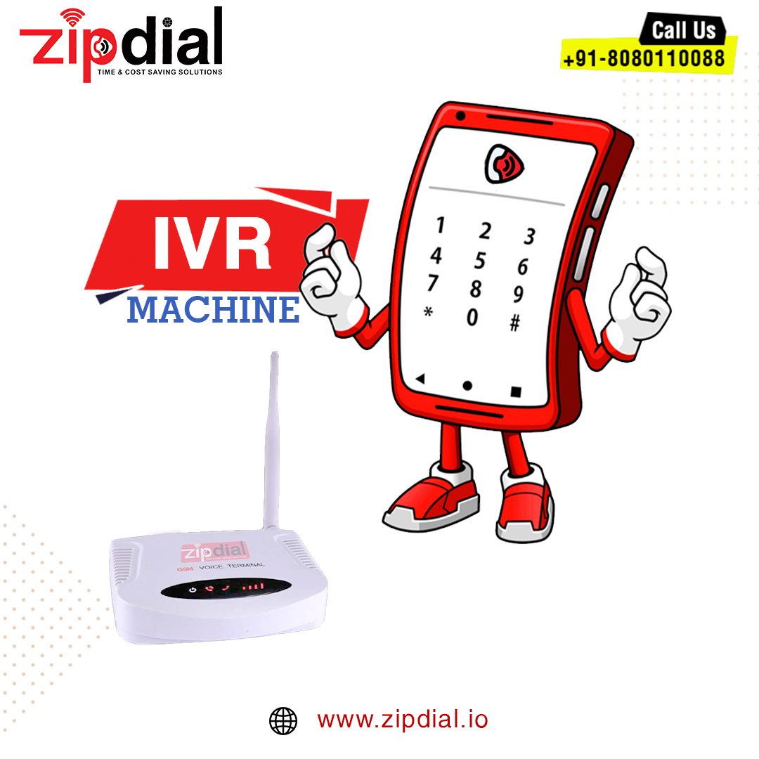 Zipdial IVR, Auto Dialer, OBD and Voice Call Machine