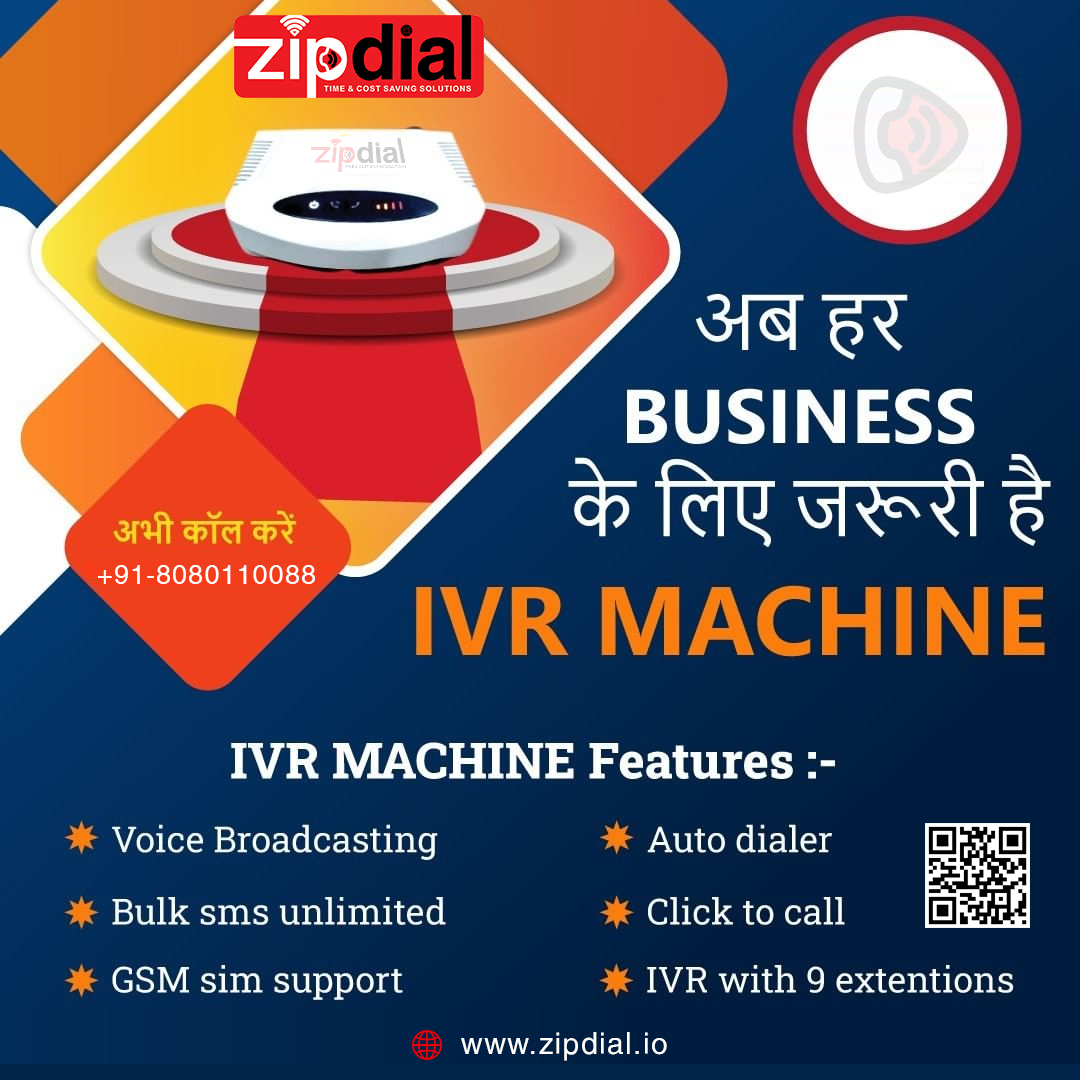 Zipdial IVR, Auto Dialer, OBD and Voice Call Machine